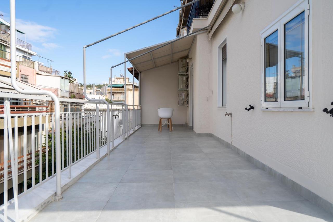 Athens Experience In Exarchia, Big Terrace Apartamento Exterior foto